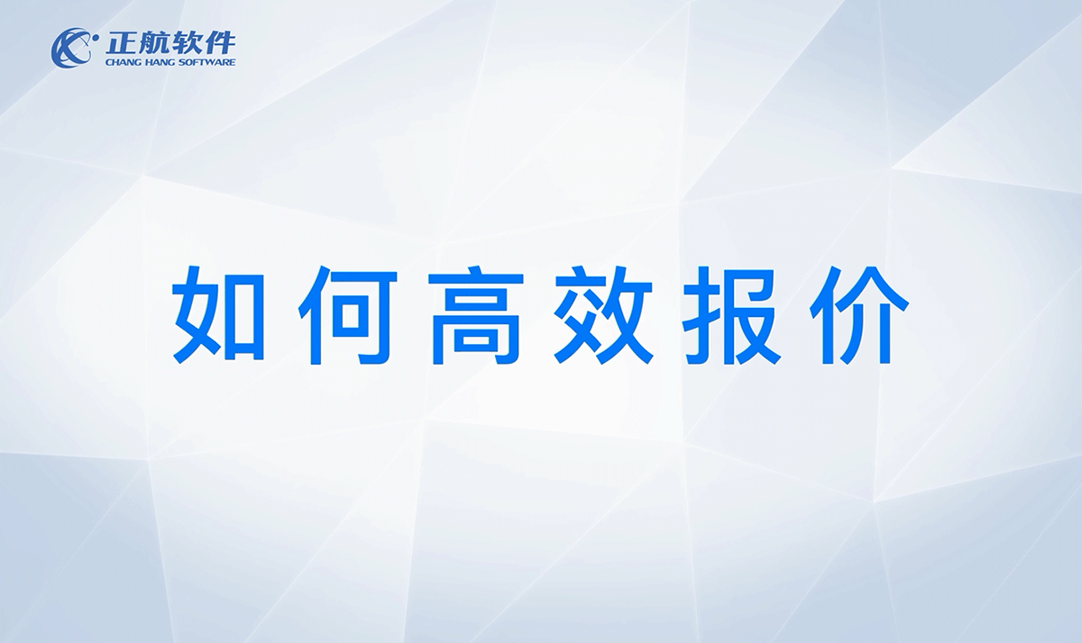 非标定制型项目报价软件系统